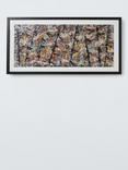 John Lewis Jackson Pollock 'Blue Poles' Framed Print & Mount, 54 x 108cm, Multi