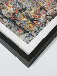John Lewis Jackson Pollock 'Blue Poles' Framed Print & Mount, 54 x 108cm, Multi