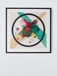 John Lewis Wassily Kandinsky 'Circles in a Circle' Framed Print & Mount, 63 x 63cm, Multi