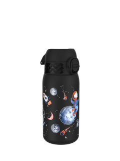 Ion8 Kids' Stainless Steel Leak-Proof Drinks Bottle, 400ml, Space