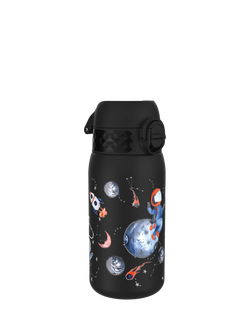 Ion8 Kids' Stainless Steel Leak-Proof Drinks Bottle, 400ml, Space, Space