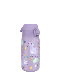 Ion8 Kids' Stainless Steel Leak-Proof Drinks Bottle, 400ml, Unicorn, Unicorn