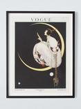 John Lewis Vintage Vogue Cover 1917 George Wolf Plank Framed Print & Mount, 63 x 50cm