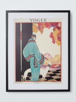 John Lewis Vintage Vogue Cover 1922 Helen Dryden Framed Print & Mount, 63 x 50cm, Multi