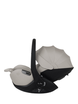 Silver Cross Glide Plus 360 i-Size Baby Car Seat, Natural Taupe