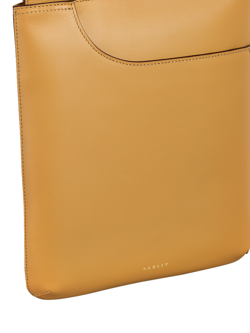 Product image 4 of 5, which shows Radley Pockets Leather Medium Crossbody Bag, Pecan