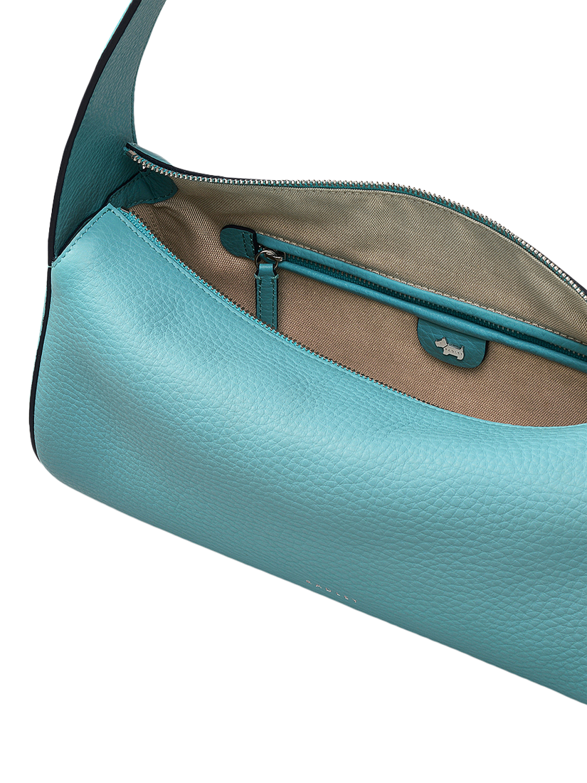 Product image 3 of 5, which shows Radley Abbey Mews Leather Small Zip Top Shoulder Bag, Maldives