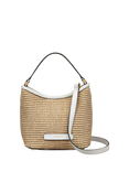 Radley Bathurst Mews Raffia Small Open Top Grab Bag, Natural