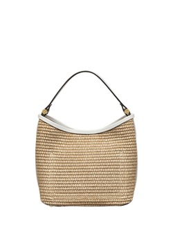 Radley Bathurst Mews Raffia Small Open Top Grab Bag, Natural - view 2, Natural