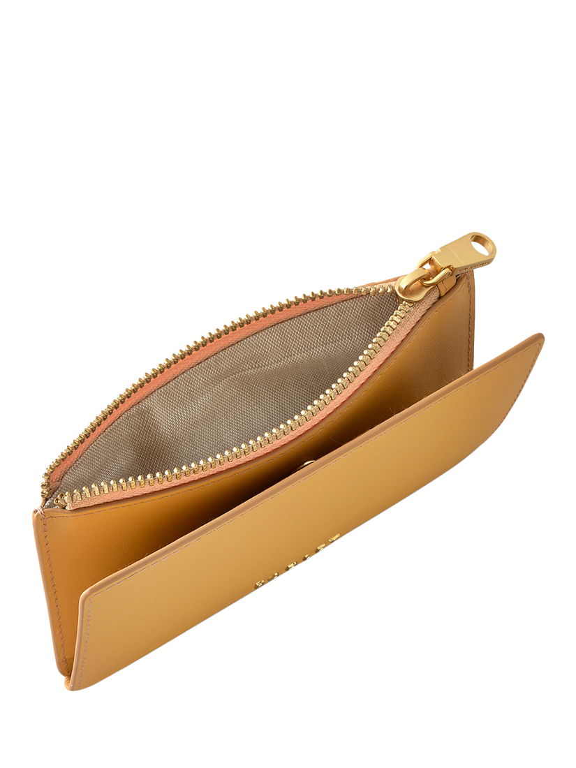 Product image 4 of 4, which shows Radley Coin Street Leather Medium Zip-Top Purse, Pecan