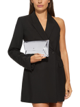 Miss KG Brie Clutch Bag, Silver