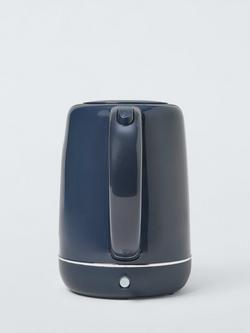 John Lewis Electric Kettle, 1.5L - view 2, Navy Blue