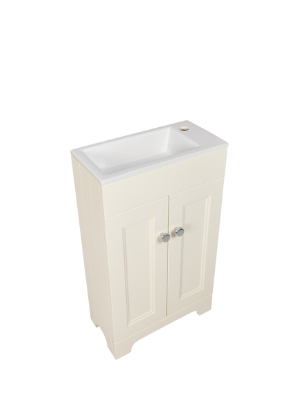 hib. Herrington Cloakroom Vanity Unit - view 2, White