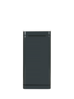 hib. Rima Cloakroom Vanity Unit, Gloss Anthracite