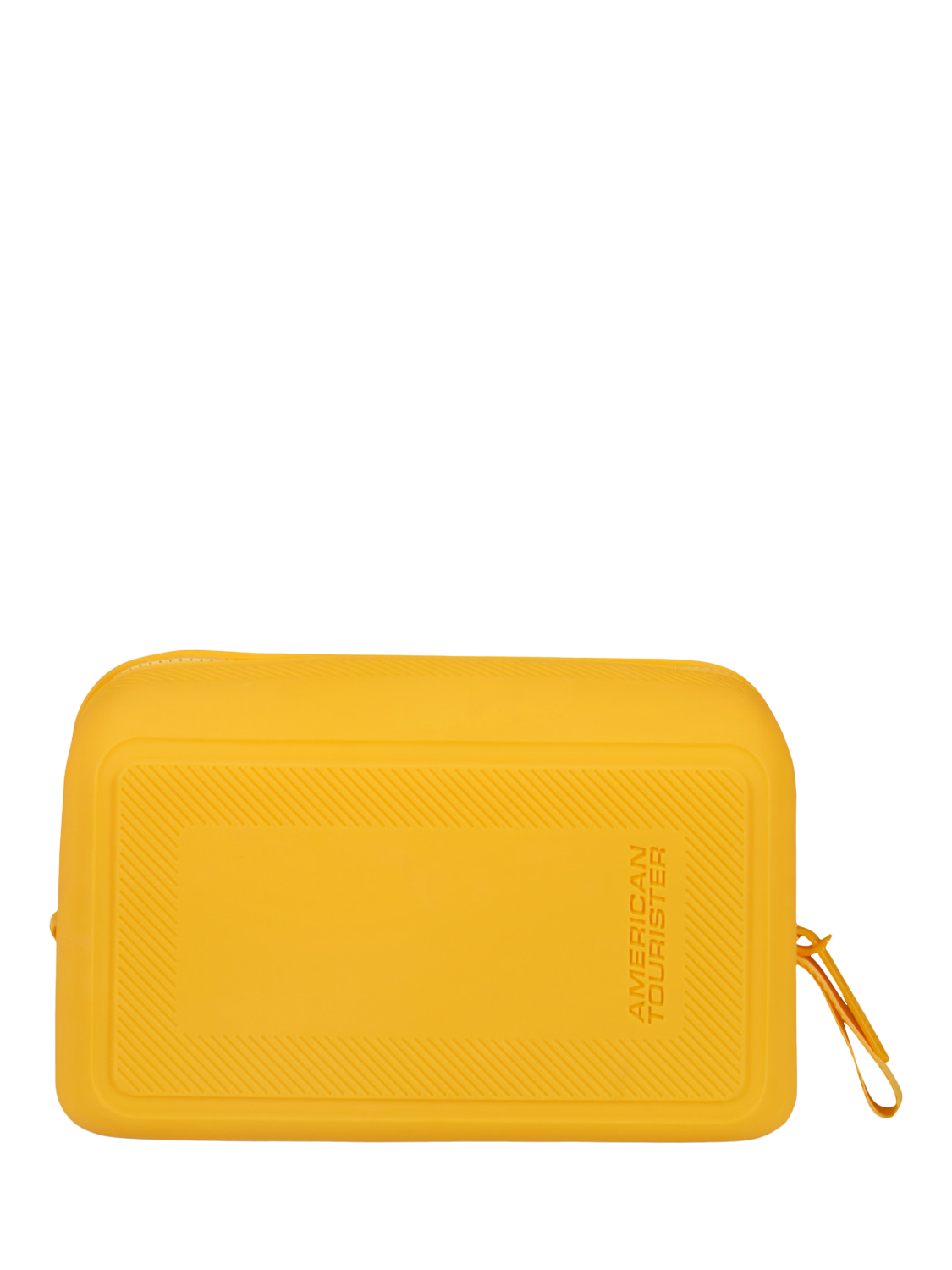 Product image 2 of 6, which shows American Tourister Wash Bag, Golden Yellow
