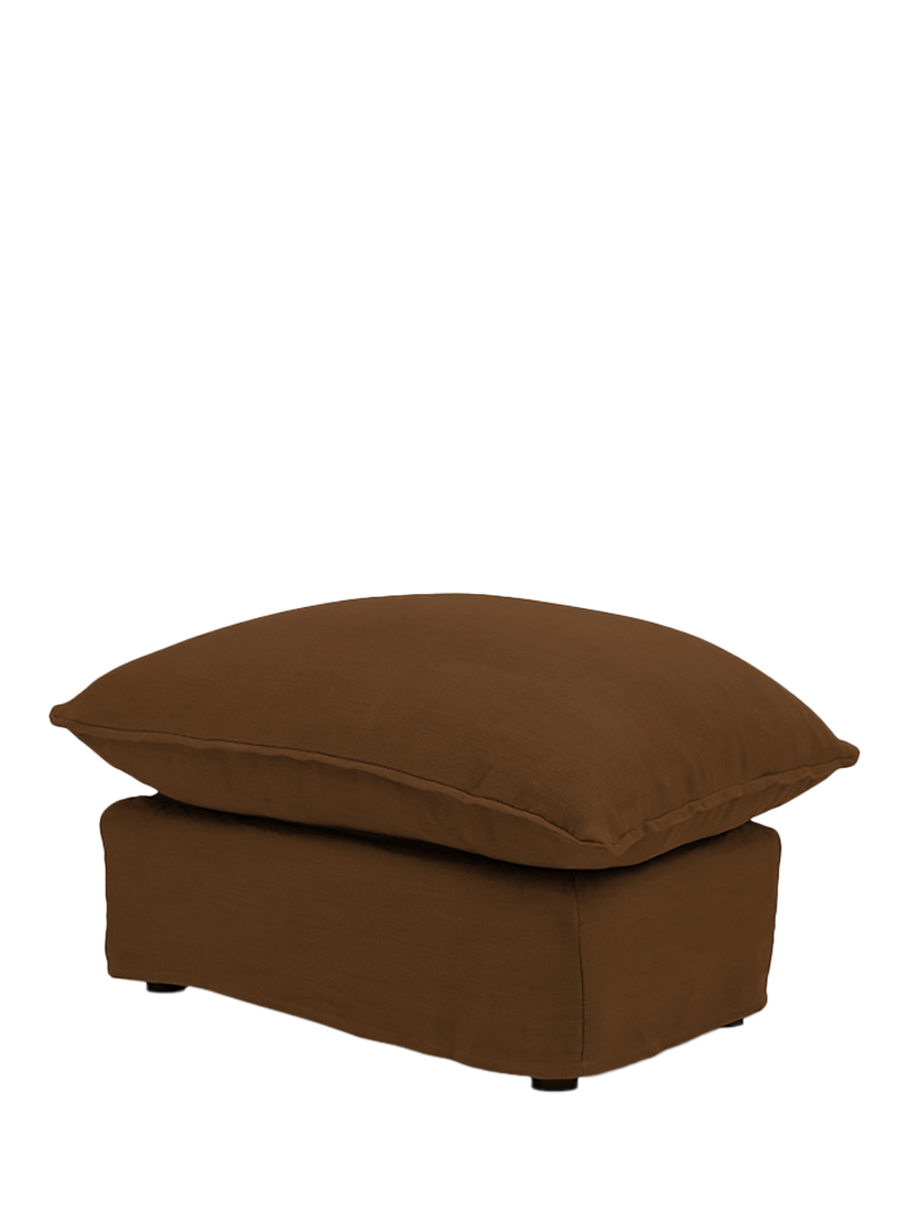 Cocobella Range, John Lewis x Sophie Conran Cocobella Footstool, Beatrice Nutmeg