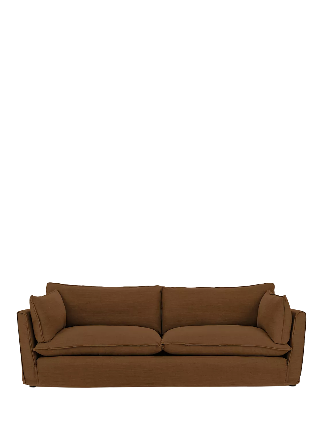 John Lewis x Sophie Conran Cocobella Grand 4 Seater Sofa, Beatrice Nutmeg