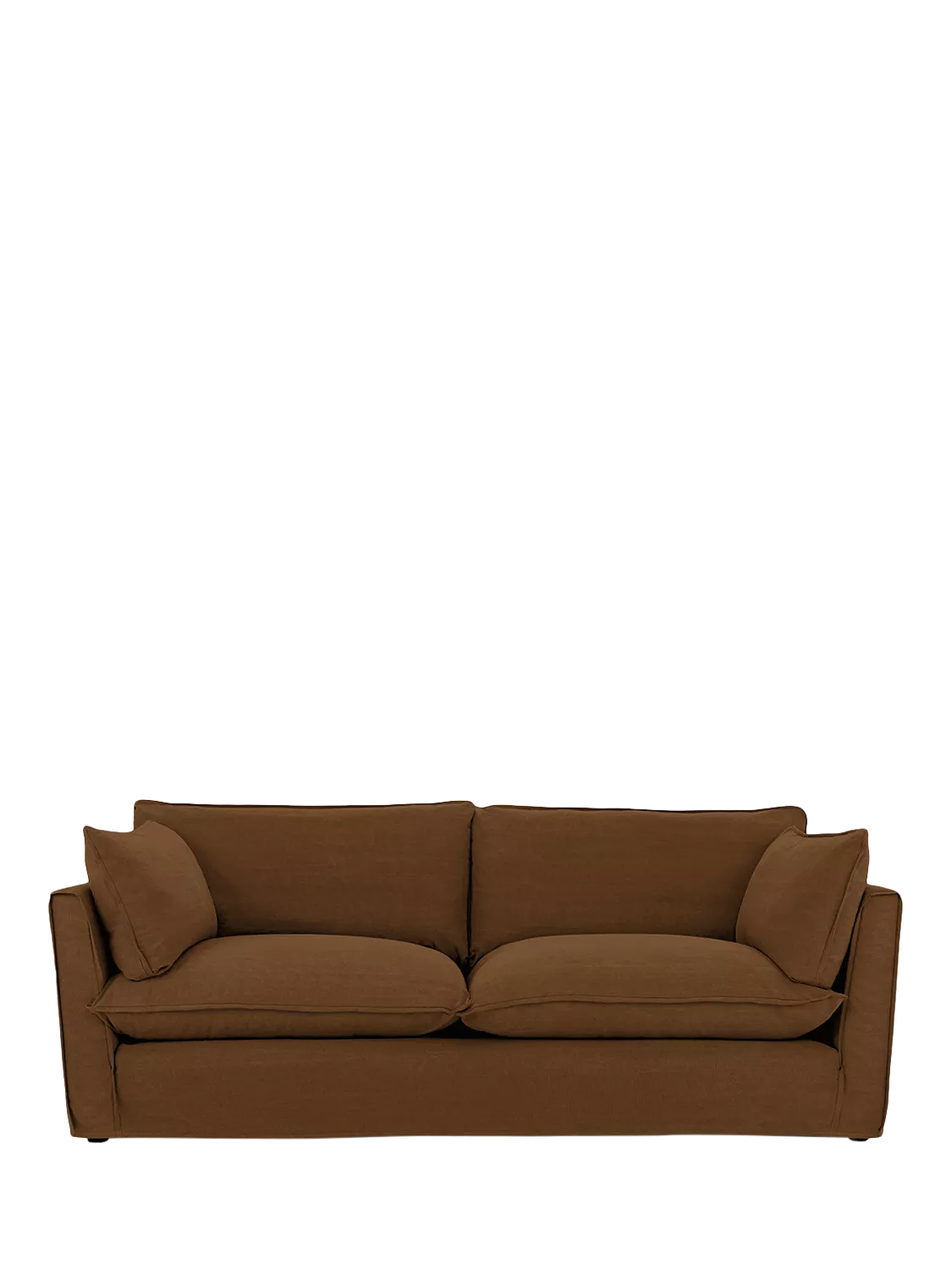 John Lewis x Sophie Conran Cocobella Large 3 Seater Sofa, Beatrice Nutmeg
