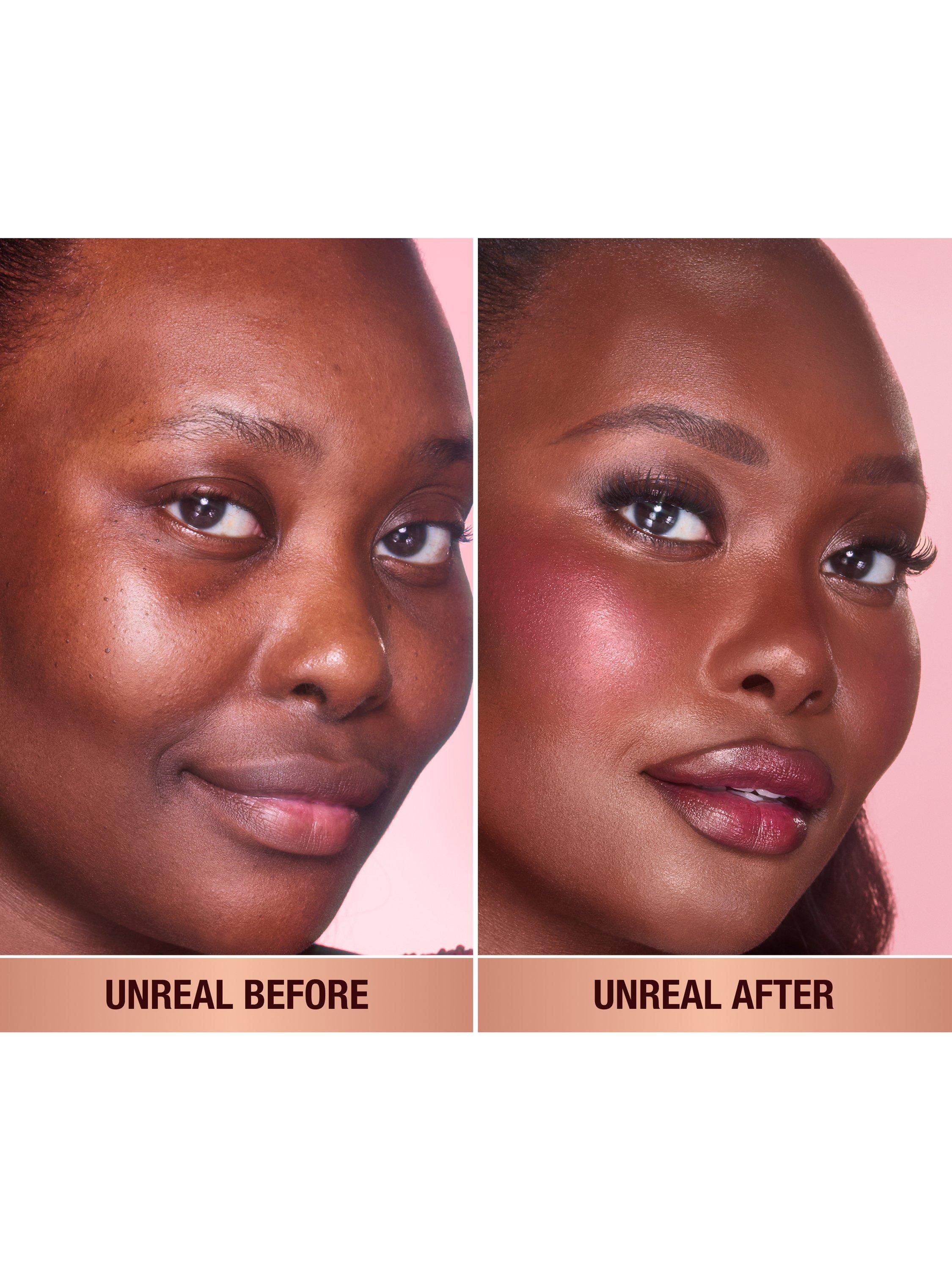 Product image 2 of 8, which shows Charlotte Tilbury Unreal Blush Healthy Glow Stick, Berry Glow