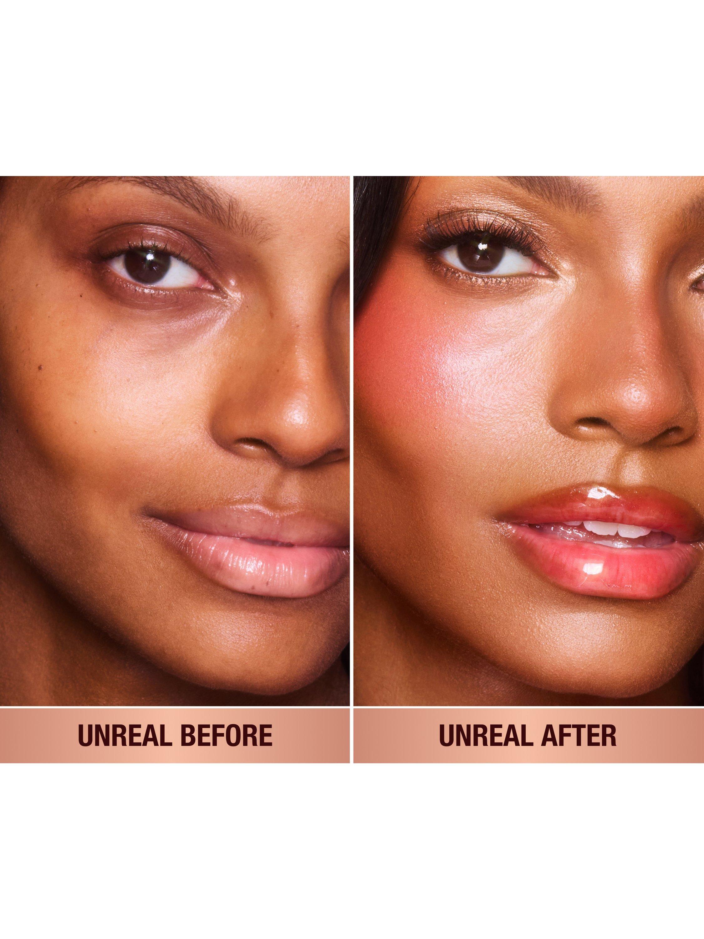 Product image 2 of 8, which shows Charlotte Tilbury Unreal Blush Healthy Glow Stick, Cherry Glow