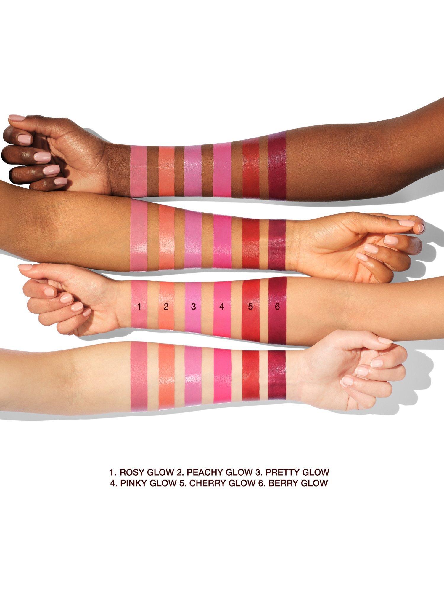 Product image 8 of 8, which shows Charlotte Tilbury Unreal Blush Healthy Glow Stick, Pinky Glow