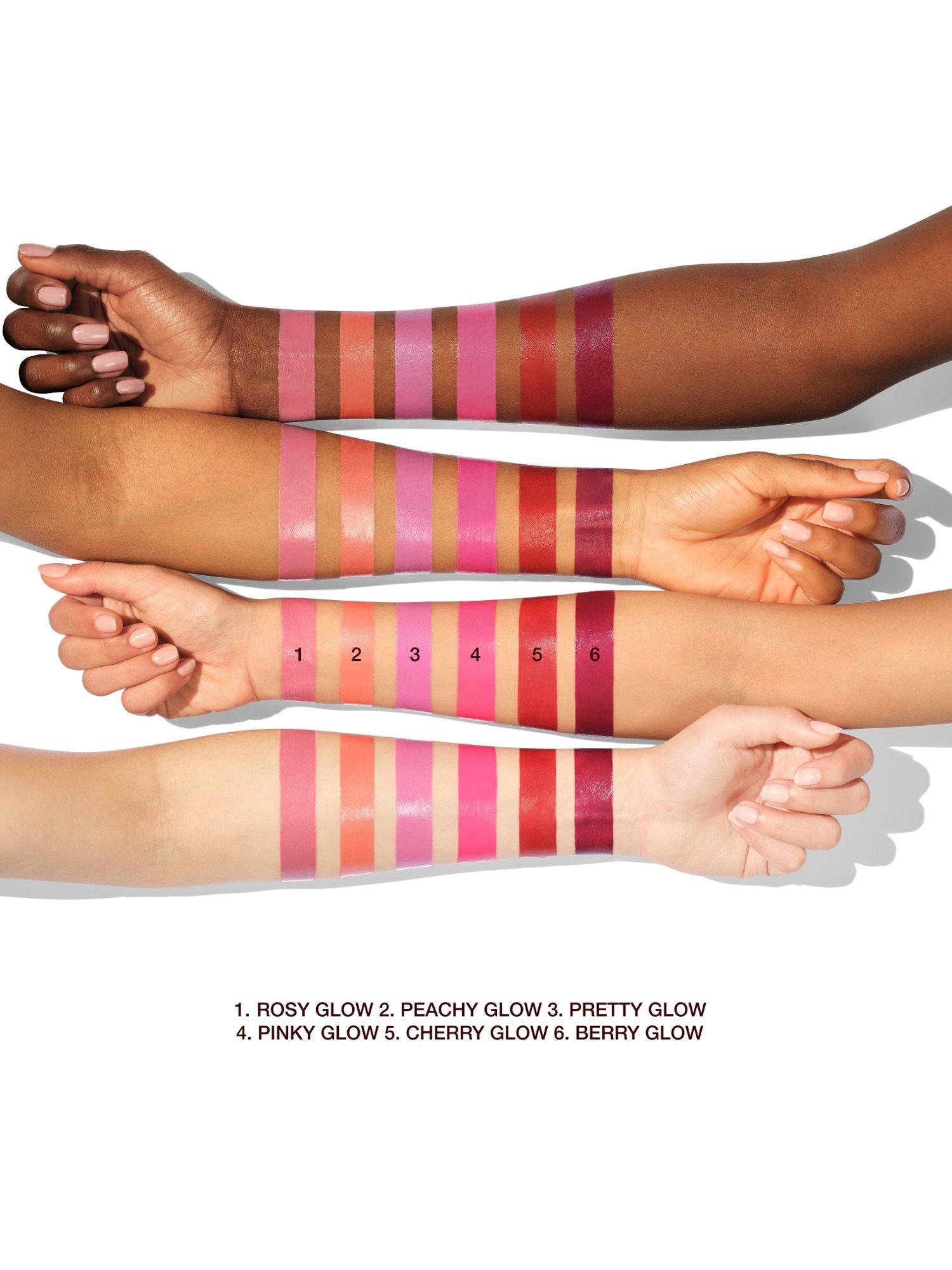 Product image 8 of 8, which shows Charlotte Tilbury Unreal Blush Healthy Glow Stick, Pretty Glow