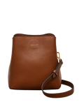 Radley Dukes Place Leather Small Compartment Crossbody Bag, Saddle