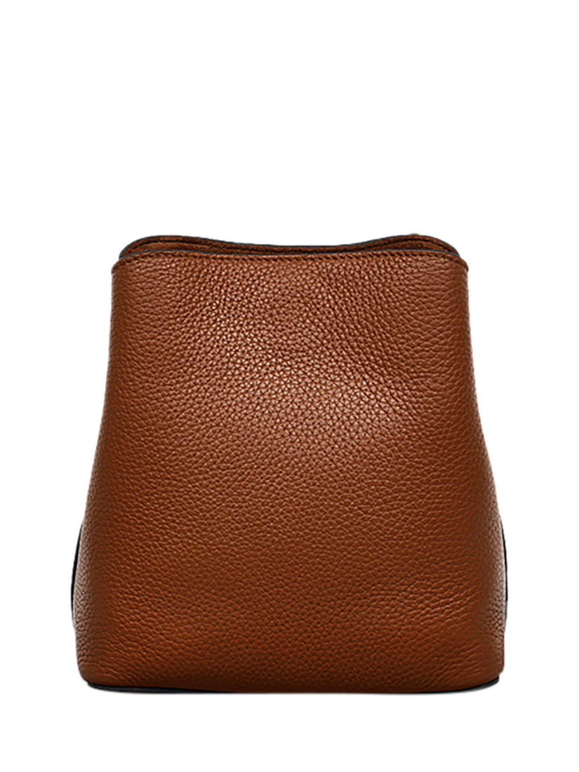 Product image 2 of 4, which shows Radley Dukes Place Leather Small Compartment Crossbody Bag, Saddle