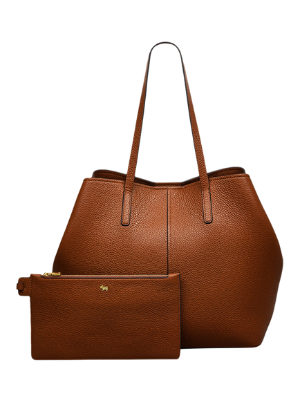 Radley Dukes Place Leather Tote Bag - view 2, Saddle