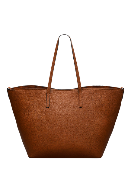 Radley Dukes Place Leather Tote Bag, Saddle