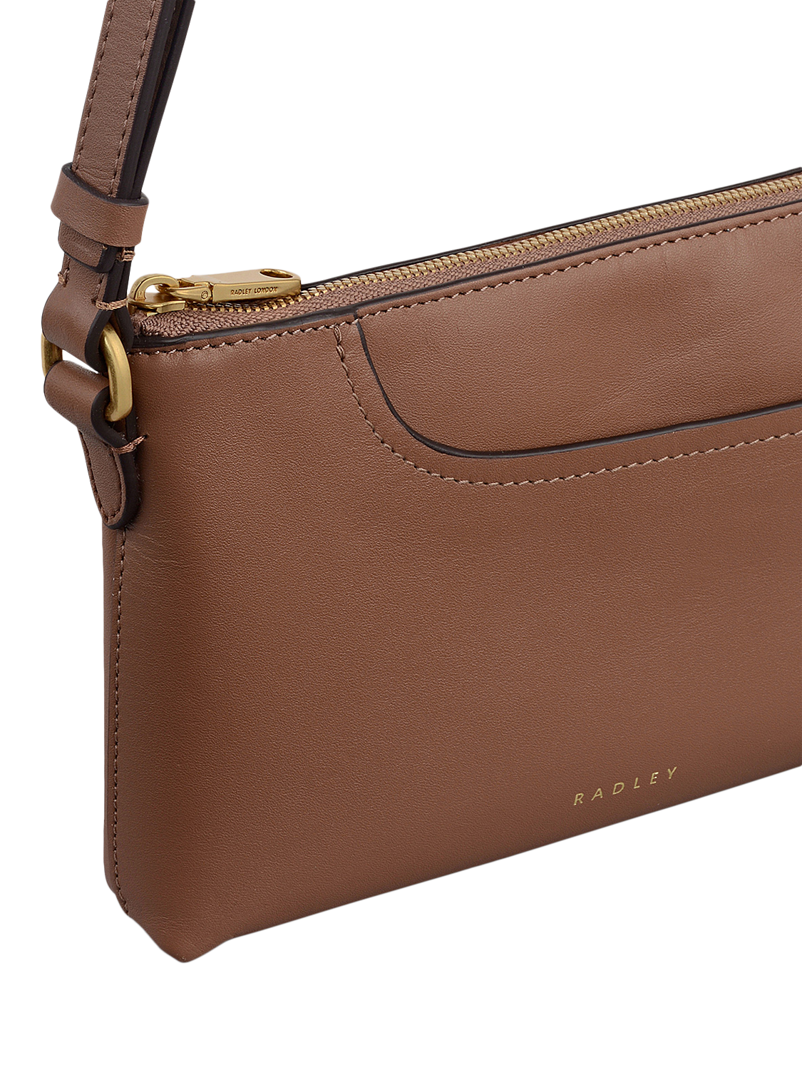 Product image 5 of 5, which shows Radley Pockets Mini Shoulder Bag, Saddle