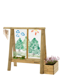 Plum Discovery Create & Paint Wooden Easel, Multi