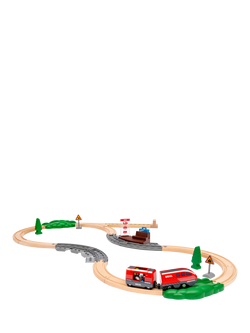 BRIO 36102 Pull Back Train Set - view 2, Multi