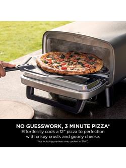 Ninja Artisan Electric Outdoor Pizza & Air Fry Oven - view 2, Black