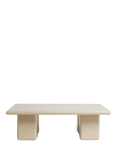 MADE Lacey Square Coffee Table, Ecru
