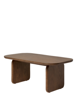 MADE Nyla Coffee Table, Walnut, Walnut