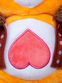 Care Bears x Stranger Things Fun Size Tenderheart Bear as Lucas Plush Soft Toy - view 2, Multi