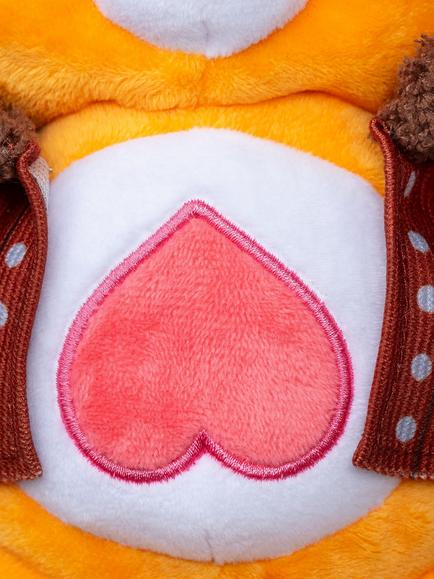 Care Bears x Stranger Things Fun Size Tenderheart Bear as Lucas Plush Soft Toy - view 2, Multi