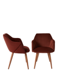 MADE Lule Dining Armchair, Set of 2