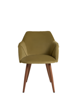 MADE Lule Dining Armchair, Set of 2, Green, Green