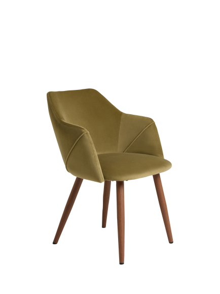 MADE Lule Dining Armchair, Set of 2, Green - view 2, Green