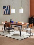 MADE Lucien 6-8 Seater Extending Dining Table, Walnut