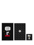 Moleskine x Peanuts Admirer Notebook, Black