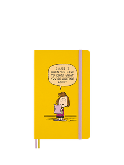 Moleskine x Peanuts Writing Notebook, Yellow, Yellow