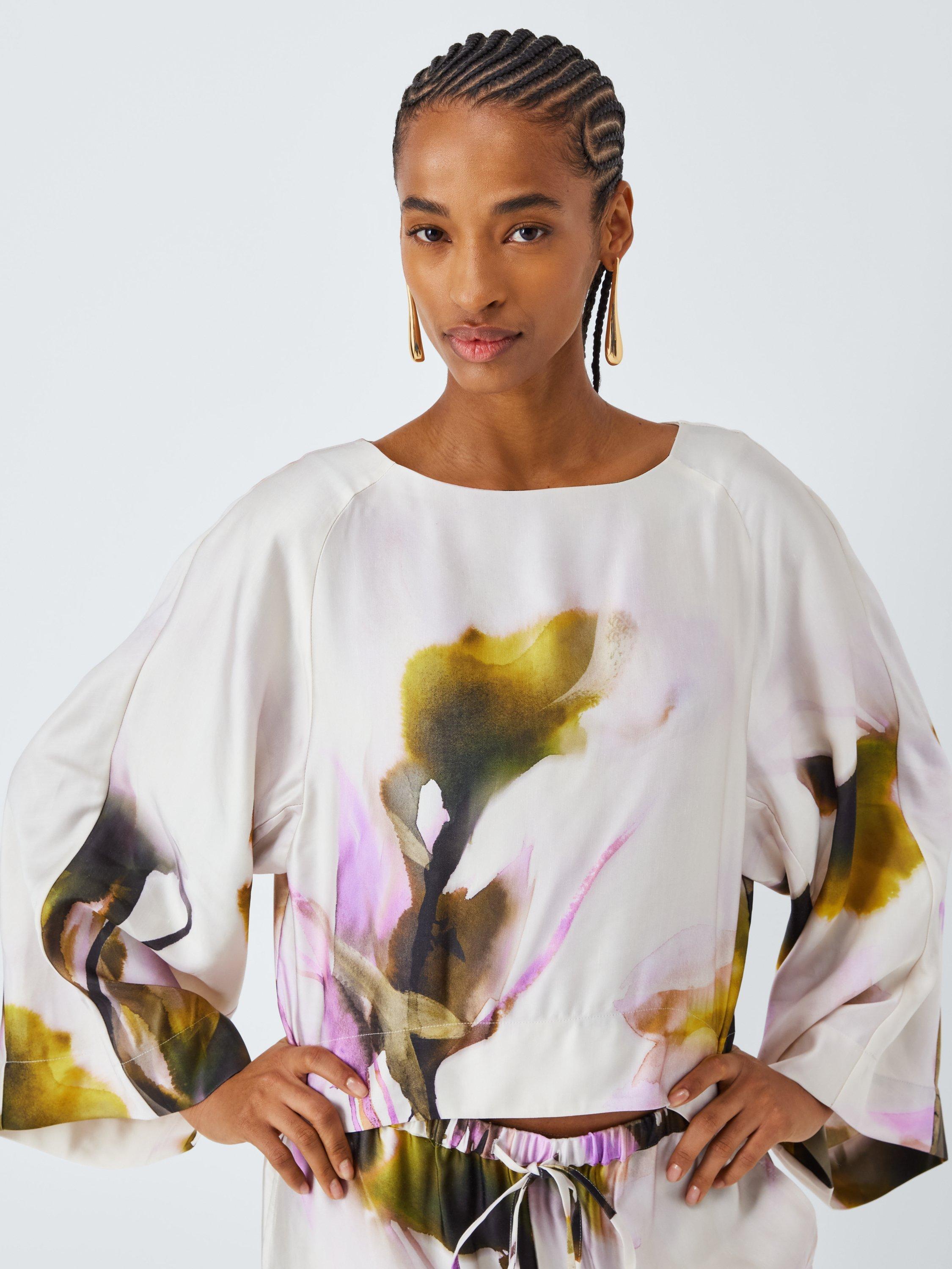 Product image 3 of 4, which shows John Lewis Long Teardrop Earrings, Gold