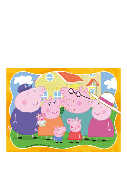 Peppa Pig Ravensburger 4 in a Box Jigsaw Puzzle - view 2, Multi