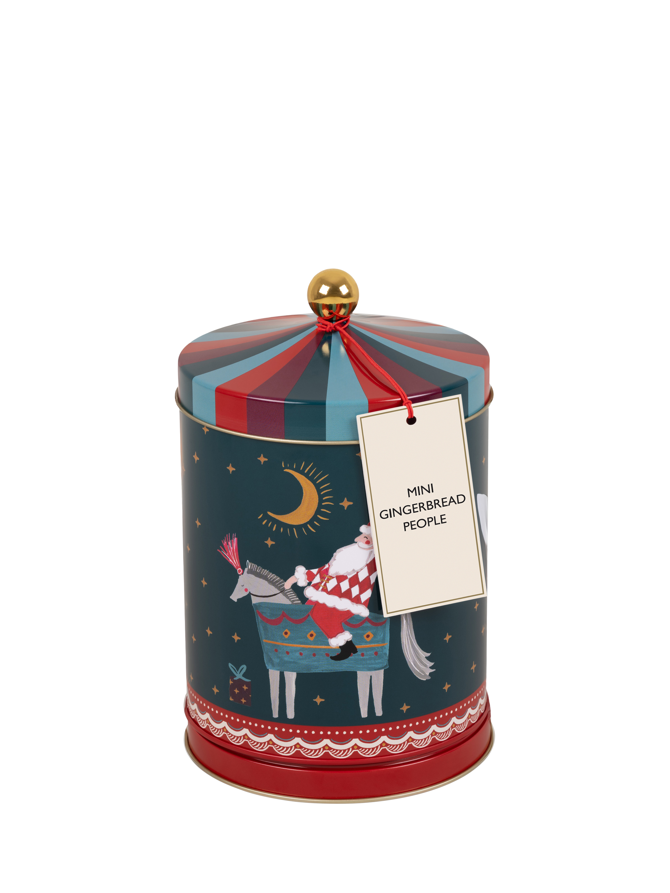 Mini Gingerbread Men Musical Tin, 200g