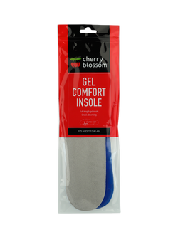 Cherry Blossom Gel Comfort Insoles, 1 Pair, Clear