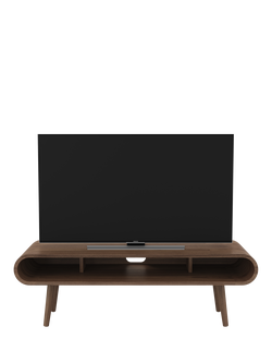 Tom Schneider Loopy 130cm Media Unit, Walnut