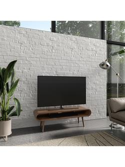 Tom Schneider Loopy 130cm Media Unit - view 2, Walnut